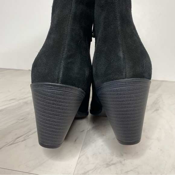 Blondo Nanite Black Suede Waterproof Bootie 8 1/2 - Picture 4 of 14